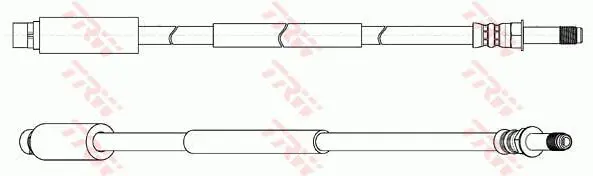 Handler.Part Brake hose TRW PHB654 2