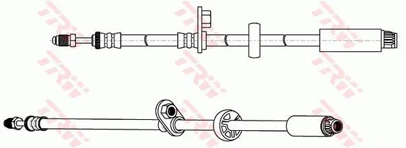 Handler.Part Brake hose TRW PHB664 2