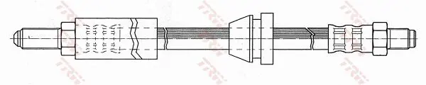 Handler.Part Brake hose TRW PHC132 2