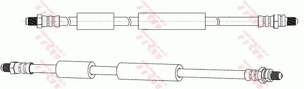 Handler.Part Brake hose TRW PHC288 2