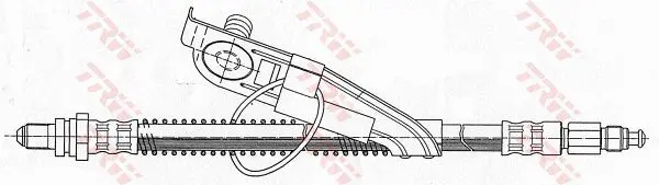 Handler.Part Brake hose TRW PHC291 2