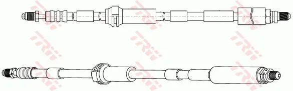 Handler.Part Brake hose TRW PHC313 2