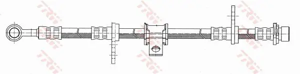 Handler.Part Brake hose TRW PHD101 2