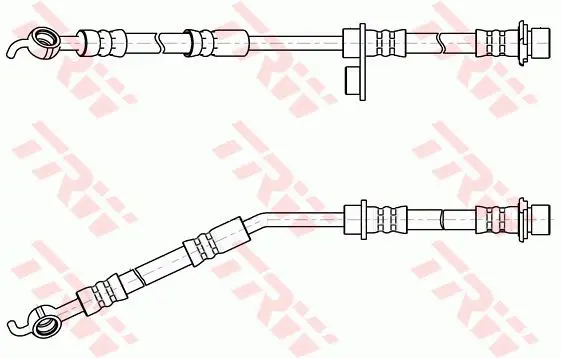 Handler.Part Brake hose TRW PHD1056 2