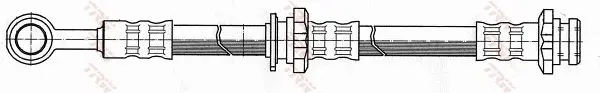 Handler.Part Brake hose TRW PHD113 2