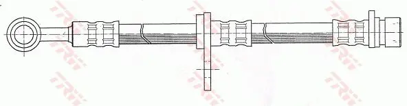 Handler.Part Brake hose TRW PHD152 2