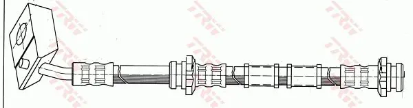 Handler.Part Brake hose TRW PHD158 2