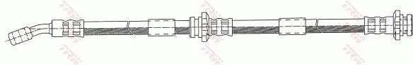 Handler.Part Brake hose TRW PHD199 2