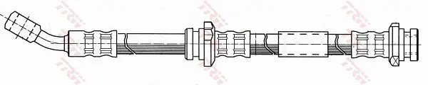 Handler.Part Brake hose TRW PHD205 2