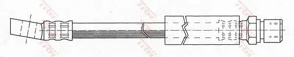 Handler.Part Brake hose TRW PHD227 2