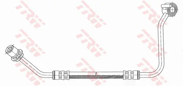 Handler.Part Brake hose TRW PHD231 2