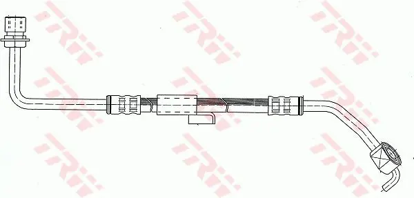 Handler.Part Brake hose TRW PHD248 2