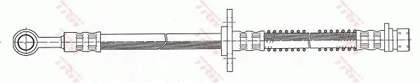 Handler.Part Brake hose TRW PHD269 2