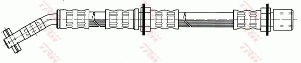 Handler.Part Brake hose TRW PHD282 2