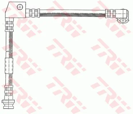 Handler.Part Brake hose TRW PHD390 2