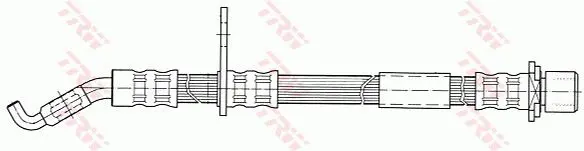 Handler.Part Brake hose TRW PHD433 2