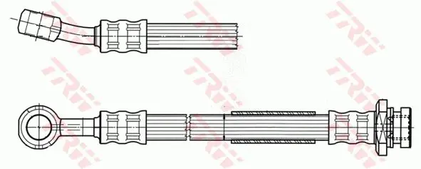 Handler.Part Brake hose TRW PHD450 2