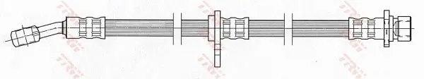 Handler.Part Brake hose TRW PHD464 2