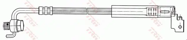 Handler.Part Brake hose TRW PHD494 2