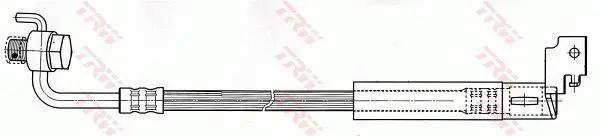 Handler.Part Brake hose TRW PHD495 2