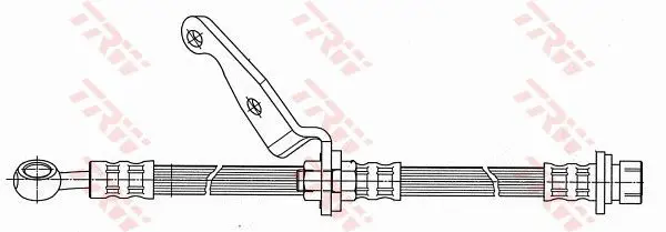 Handler.Part Brake hose TRW PHD507 2