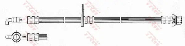 Handler.Part Brake hose TRW PHD534 2