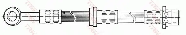 Handler.Part Brake hose TRW PHD601 2