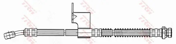 Handler.Part Brake hose TRW PHD621 2