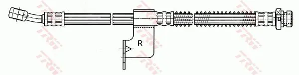 Handler.Part Brake hose TRW PHD623 2