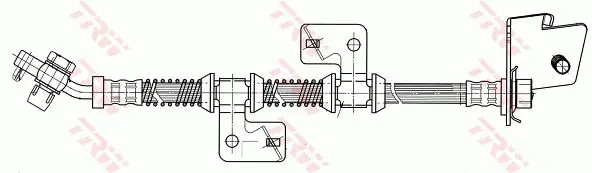 Handler.Part Brake hose TRW PHD633 2