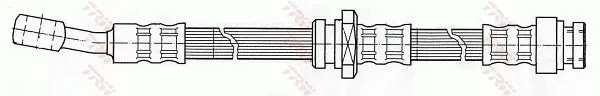 Handler.Part Brake hose TRW PHD682 2