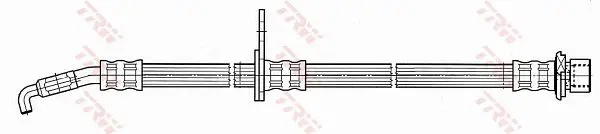 Handler.Part Brake hose TRW PHD687 2