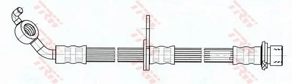 Handler.Part Brake hose TRW PHD929 2