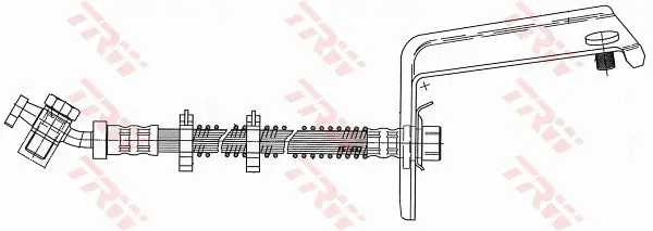 Handler.Part Brake hose TRW PHD963 2