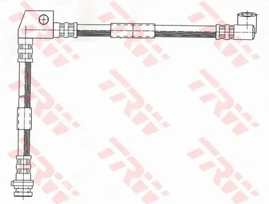 Handler.Part Brake hose TRW PHD970 2