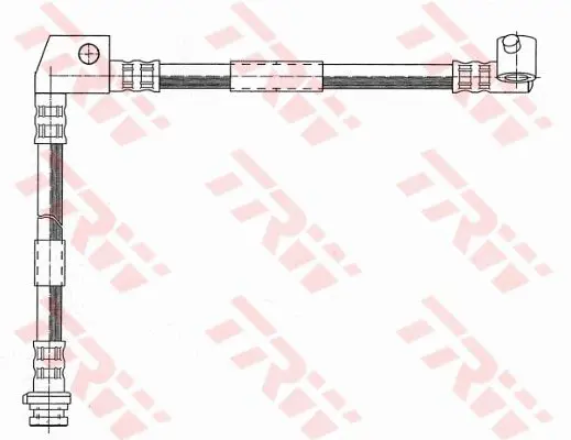 Handler.Part Brake hose TRW PHD971 2