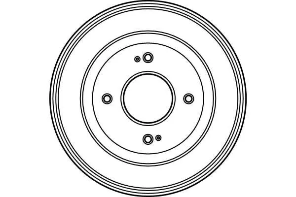 Handler.Part Brake drum TRW DB4020 2