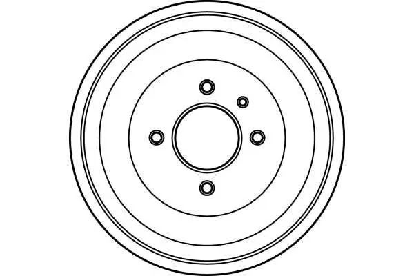 Handler.Part Brake drum TRW DB4026 2