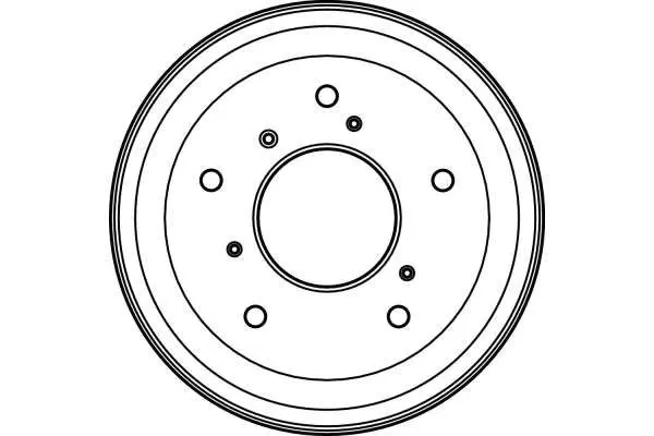 Handler.Part Brake drum TRW DB4036 2