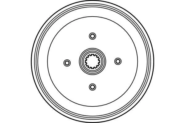 Handler.Part Brake drum TRW DB4037 2