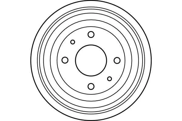 Handler.Part Brake drum TRW DB4058 2