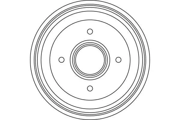 Handler.Part Brake drum TRW DB4066 2