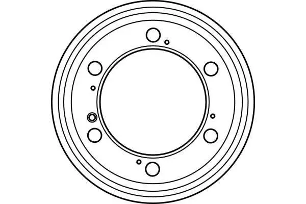 Handler.Part Brake drum TRW DB4087 2