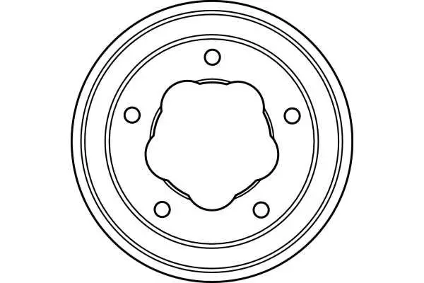 Handler.Part Brake drum TRW DB4102 2