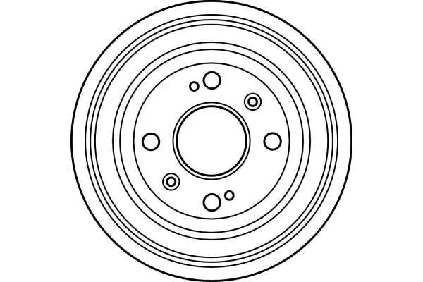 Handler.Part Brake drum TRW DB4118 2