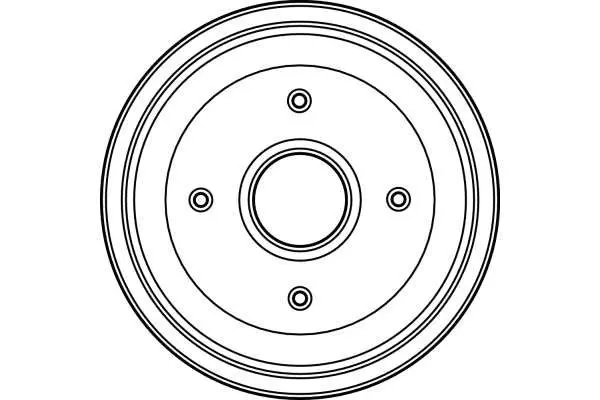 Handler.Part Brake drum TRW DB4128 2