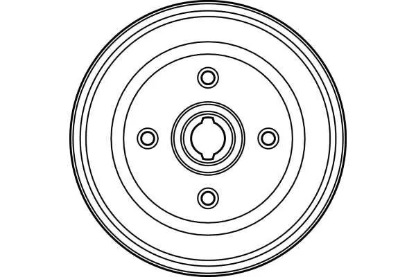 Handler.Part Brake drum TRW DB4134 2