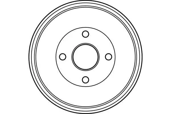 Handler.Part Brake drum TRW DB4154 2