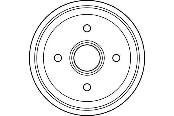 Handler.Part Brake drum TRW DB4160 2