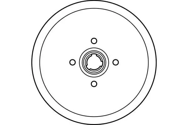 Handler.Part Brake drum TRW DB4188 2